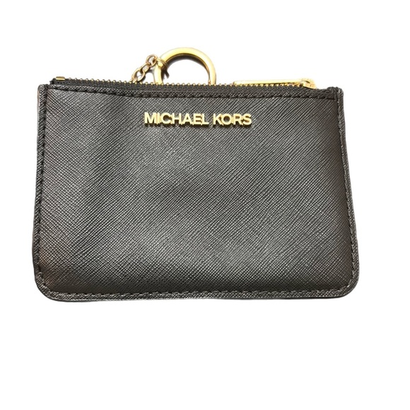 Michael Kors Black Card Holder - Picture 1 of 6